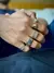 Anillo Sello Irregular Hombre