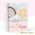 Livro do Bebê + Caderneta de Vacinação - Chuva de Amor Afetivo 02 - Art Plena - Papelaria Personalizada
