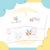 Livro do Bebê + Caderneta de Vacinação - Minimalista Menina Afetivo 03 - comprar online
