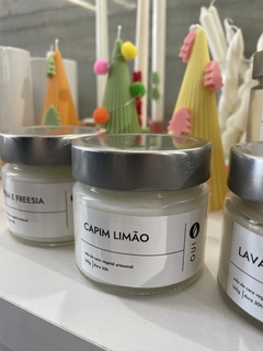 Vela Aromática Capim Limão
