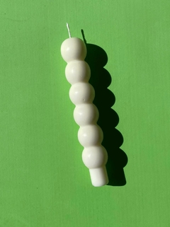 Vela Castiçal Bolinhas