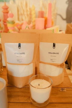 VELA EM PÓ OUI VELAS