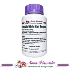 PANTOBIO WHITE HAIR REDUCER com 60 cápsulas