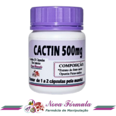 Cactin 500mg com 30 Cápsulas (Drenagem Linfática e Detox em Cápsulas)