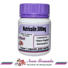 Nutricolin 300mg com 30 cápsulas - Cápsulas da Beleza na internet