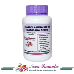 Faseolamina 500mg com 60 cápsulas