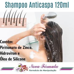 Shampoo Anticaspa com 120 ml