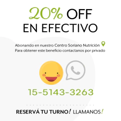 ANTROPOMETRIA CONTROL + CONSULTA NUTRICIONAL en internet