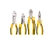 84-058 Set 4 Pinzas Bimaterial Stanley