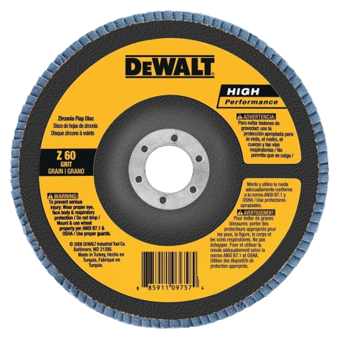 Dw8321 Disco Laminado 7 Grano 36 (Zirconia) Pr Dewalt