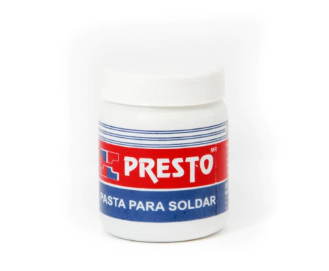 Pasta Para Soldar Presto - Auxiliar Fundente - Tarro 100 Ml