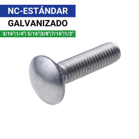 Tornillo Coche Nc De 3/16" Hasta 1/2"