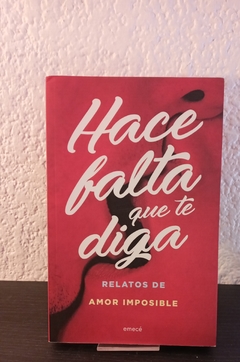 Hace falta que te diga (usado) - Antología