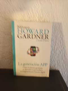 La generación APP (usado, detalle en canto) - Howard Gardner