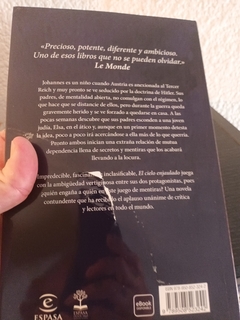 El cielo Enjaulado (usado, detalle en contratapa) - Christine Leunens - Charlemosdelibros