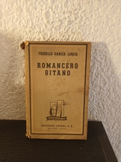 Romancero Gitano (usado, tapa despegada) - García Lorca, Federico