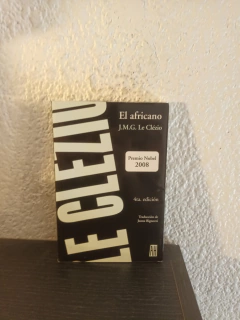 El africano (usado) - J.M.G Le Clézio