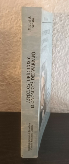 Aspectos juridicos y economicos del warrant (usado) - Miguel A. A. - comprar online