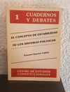 El concepto de estabilidad de los sistemas politicos (usado) - E. V.