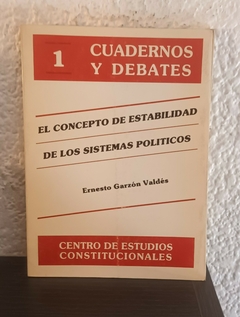 El concepto de estabilidad de los sistemas politicos (usado) - E. V.