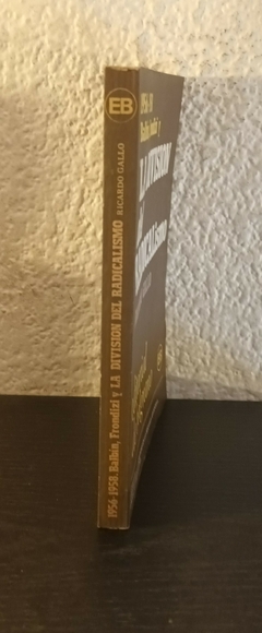 La división del radicalismo (usado) - Ricardo Gallo - comprar online