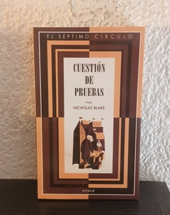 Cuestión de pruebas (Usado) - Nicholas blake