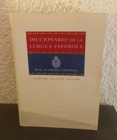 Diccionario de la lengua española tomo 2 (usado, contratapa dañada) - Real Academia Española