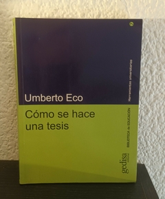 Como se hace una tesis (usado)- Umberto Eco