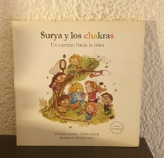 Surya y los chakras (usado, escritos en marcador) - Victoria Acosta