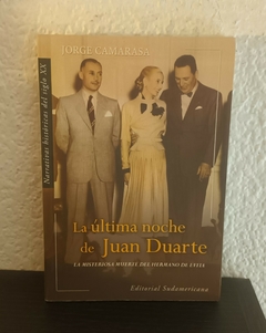 La última noche de Juan Duarte (usado) - Jorge Camarasa