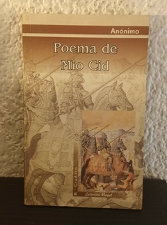 Poema del Mío Cid (nogal, usado, pocos subrayados en birome) - Anónimo