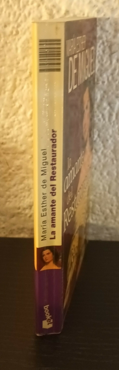 La amante del restaurador (usado) - María Esther de Miguel - comprar online