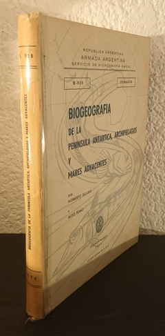 Biogeografia de la peninsula Antartica (usado, dedicatoria) - Bellisio