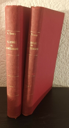 El conde de Monte Cristo tomo 1 y 2 (usado) - Alejandro Dumas