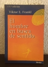 El hombre en busca de sentido (usado) - Viktor E. Frankl