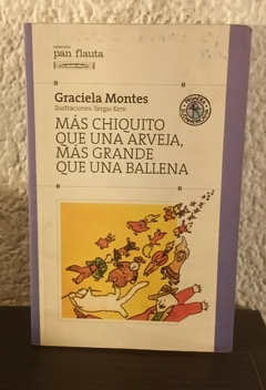 Más chiquito que una arveja (usado) - Graciela Montes