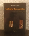 Celebrar los sentidos (usado) - Ricardo Lesser