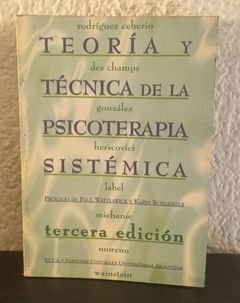 Teoría y técnica de la psicoterapioa sistematica (usado, subrayado en lapiz) - Wainstein