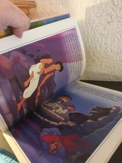 Aladdín (usado, detalle en canto, hojas sultas, completo) - Disney - comprar online