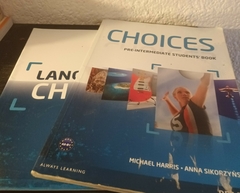 Choices book y cuadernillo (usado, Muy poocas marcas en birome) - Michael Harris