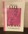 Poemas y entrevistas (usado) - Vicente Luy (Ed. Independiente)