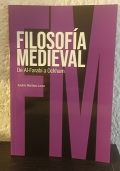 Filosofía Medieval (usado) - Andrés Martínez Roca