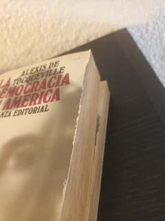 La democracia en America 1 y 2 (usado, manchas en lomo, no en su interior) - Alexis de Tocqueville - tienda online