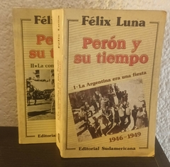 Perón y su tiempo 1 y 2 (usado) - Felix Luna