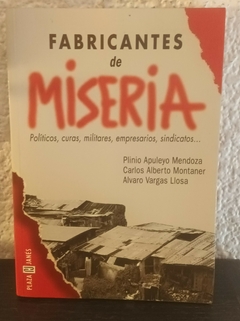 Fabricantes de miseria (usado) - Plinio Apuleyo Mendoza y otros