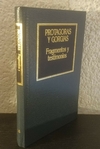 Fragmentos y testimonios (usado) - Protagoras y Gorgias (37)