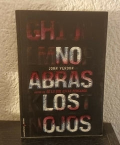 No abras los ojos (usado, b) - John Verdon