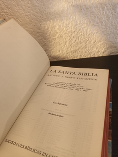 Santa biblia edicion conmemorativa (usado) - Casiodoro Reyna - Charlemosdelibros