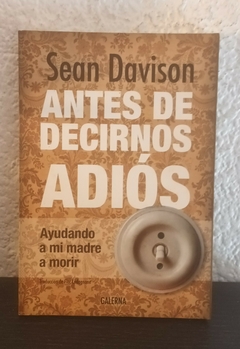 Antes de decirnos adiós (usado) - Sean Davison