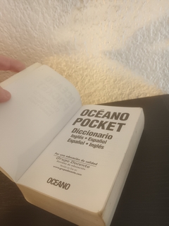 Dicionario pocket ingles español español ingles (usado) - Oceano en internet